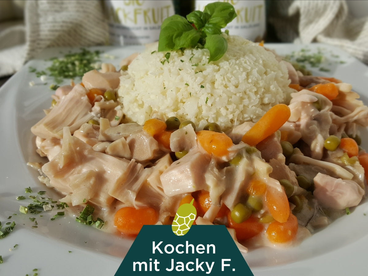 Low Carb Jackfruit Frikassee Korinna Boge JACKY F.