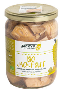 JACKY F. Junge Bio-Jackfruit im Glas