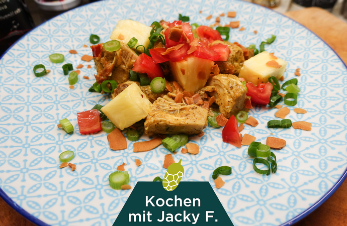 Jackfrucht Curry mit Ananas | Captain's Dinner