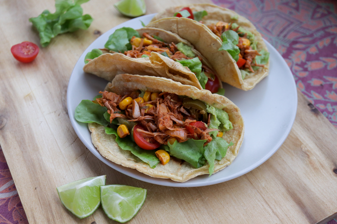 Vegane Jackfruit Tacos | dontwasteyourtaste