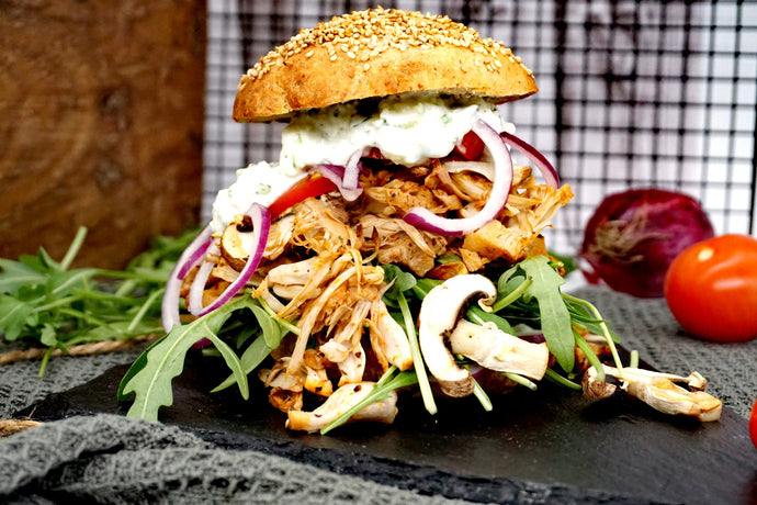 Pulled Jackfruit Burger | my_lowcarb_soulfood