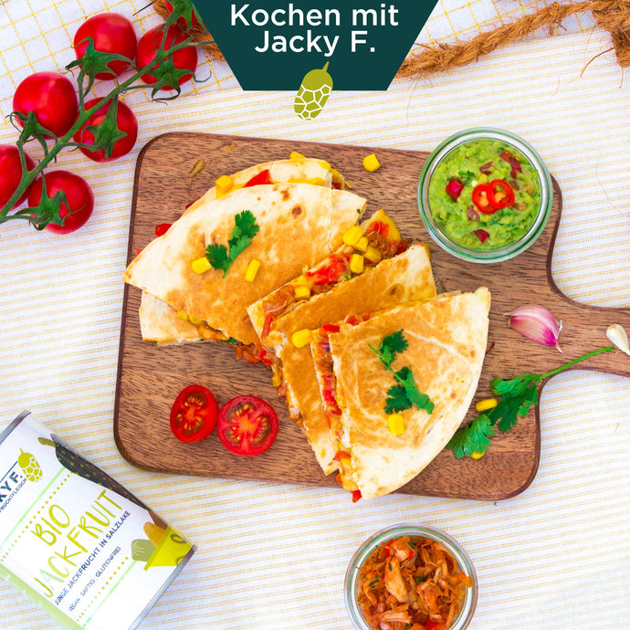 Jackfruit Quesadillas | myheartbeatsveggie