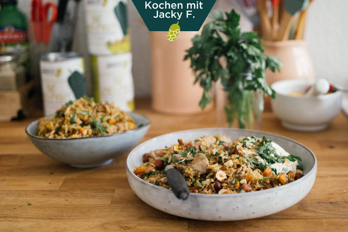 Veganes Pilaw mit Jackfruit | zucker&jagdwurst