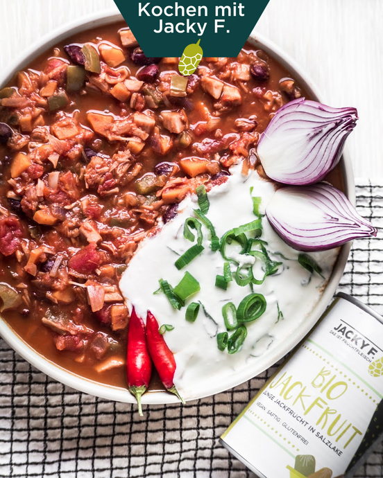 Chili con Jackfruit | running.for.food
