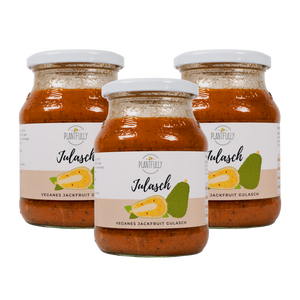 Plantfully Julasch - Veganes Jackfruit Gulasch